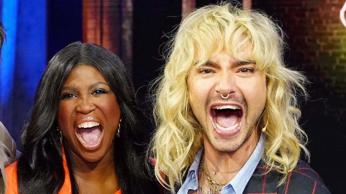 Motsi Mabuse und Bill Kaulitz Motsi Mabuse und Bill Kaulitz