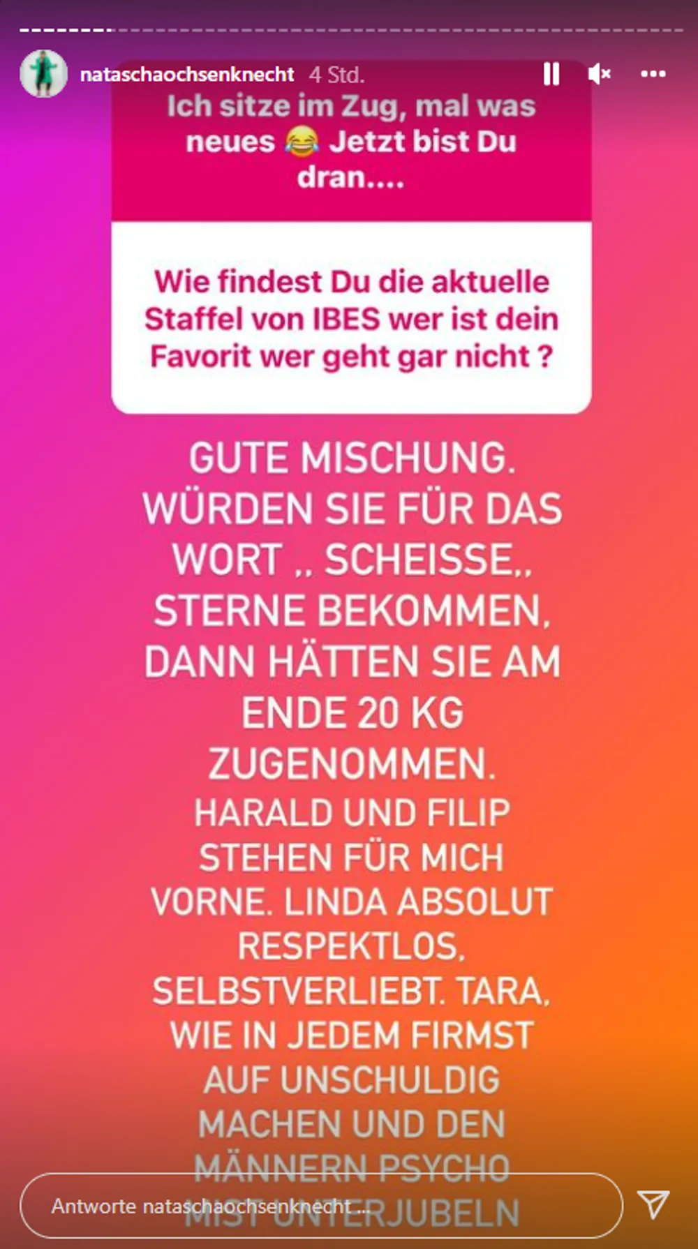Natascha Ochsenknecht über das Dschungelcamp 2022 Natascha Ochsenknecht über das Dschungelcamp 2022