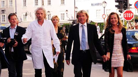 Neue Dreharbeiten: Hansi Hinterseer & Thomas Gottschalk - Foto: IMAGO / VISTAPRESS