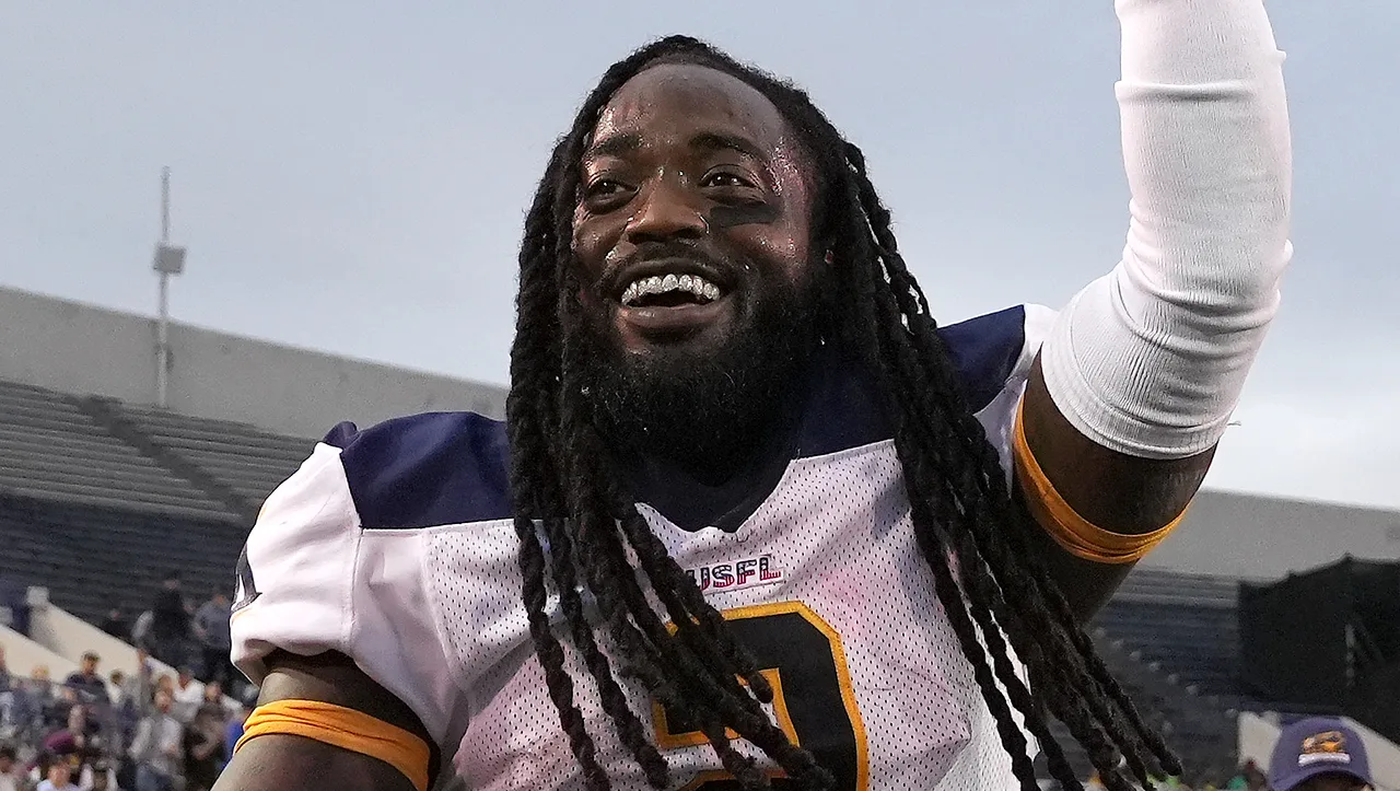 Alex Collins Alex Collins - Foto: Dylan Buell/USFL/Getty Images