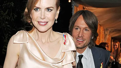Nicole Kidman und Keith Urban haben sich gemeinsam hinters Mikrofon geklemmt und zusammen ein Duett geschmettert. Nicole Kidman &amp; Keith Urban: Ständchen mit Schätzchen