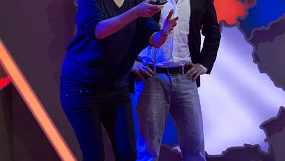 Nora Tschirner und Christian Ulmen bei &quot;Das ist Spitze&quot;