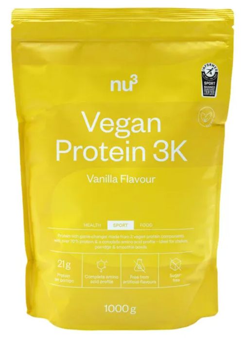 nu3 Vegan Protein 3K Vanille 1000 g