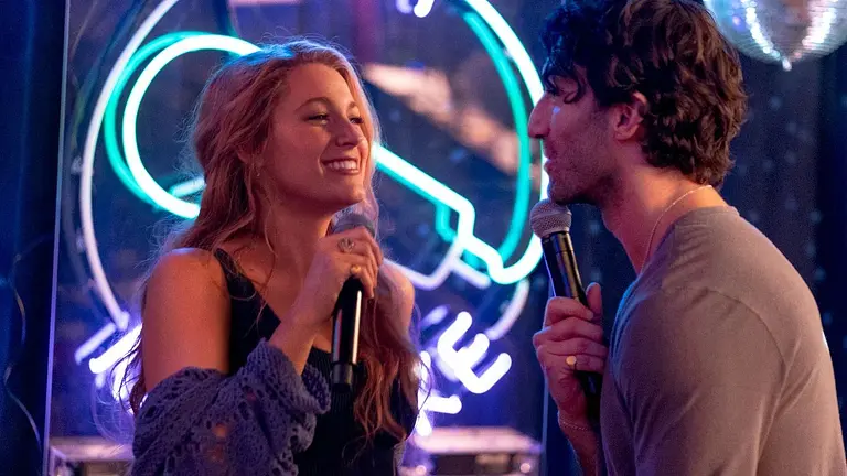 Blake Lively und Justin Baldoni im FIlm "Nur noch ein einziges Mal"