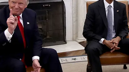 Donald Trump & Barack Obama: So lief das erste Treffen