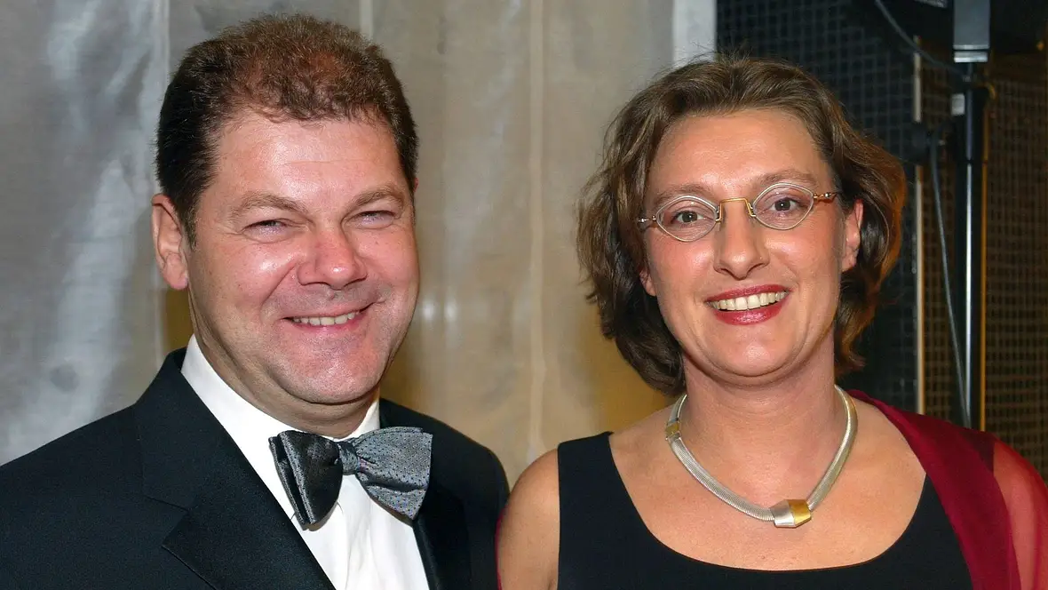 Olaf Scholz und seine Frau früher Olaf Scholz und seine Frau früher