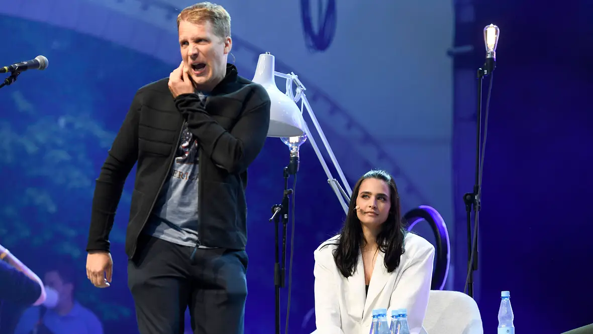 Oliver und Amira Pocher