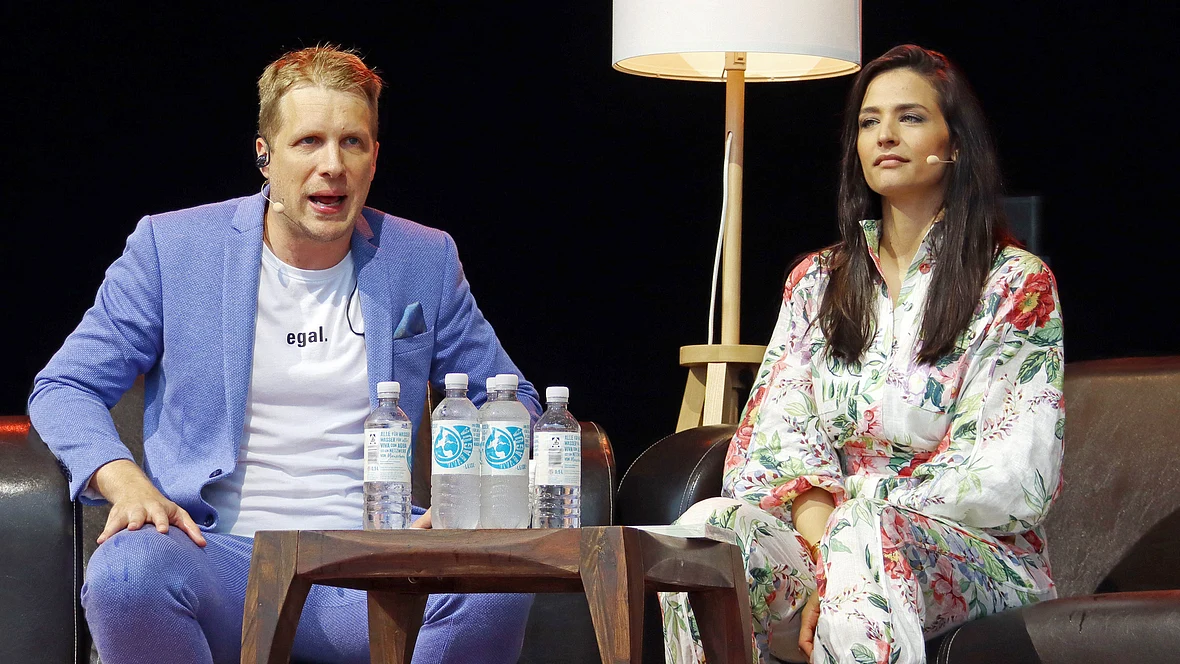 Oliver und Amira Pocher