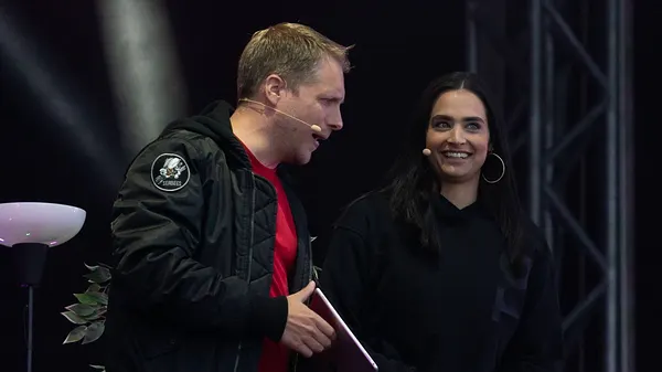 Oliver und Amira Pocher