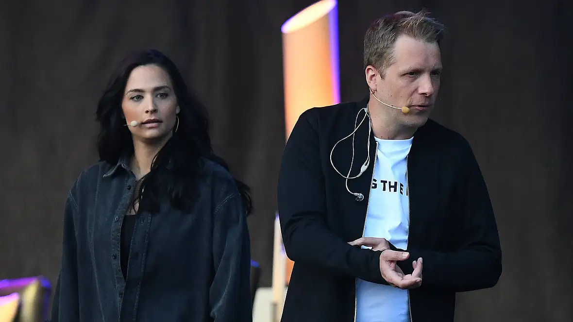 Oliver und Amira Pocher