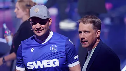 Pietro Lombardi und Oliver Pocher beim DSDS-Finale