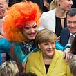 Olivia Jones und Angela Merkel - Foto: IMAGO / Eibner / Koch