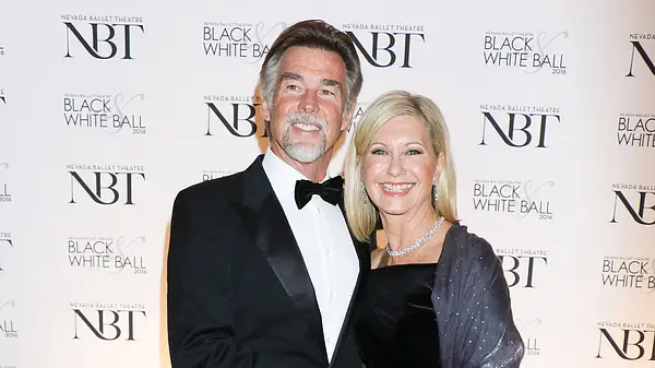 Olivia Newton-John und ihr Ehemann John Easterling
