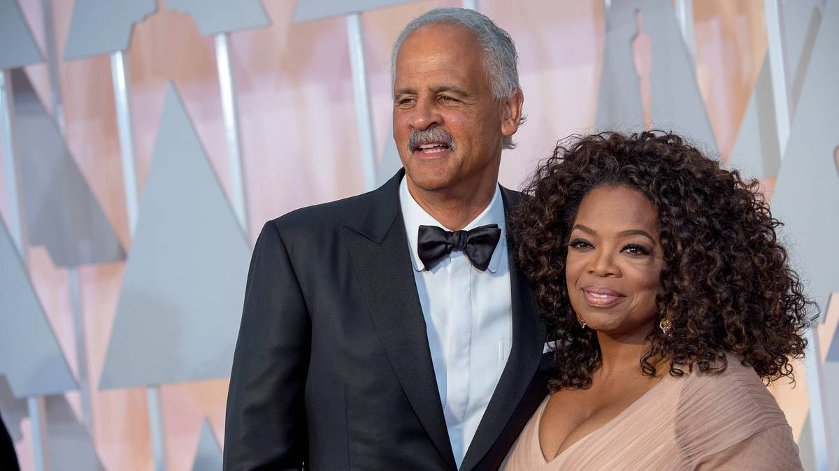 Oprah Winfrey und Partner Stedman Graham