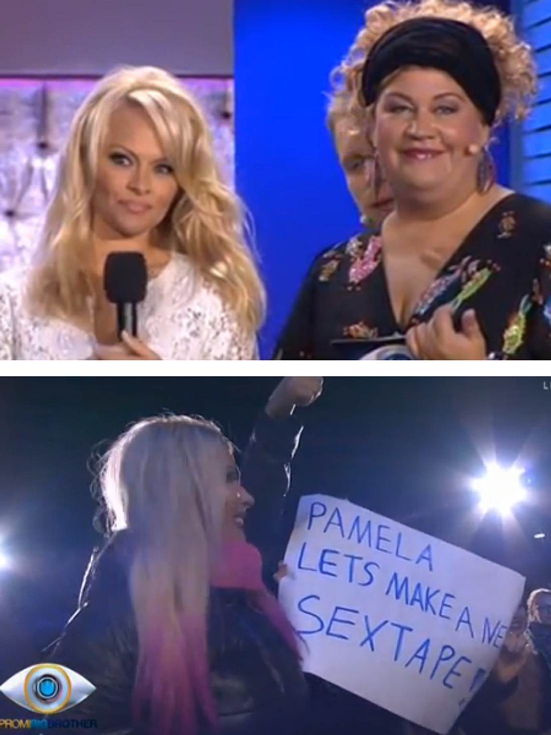 Pamela Anderson reagiert gelassen auf das Palakt