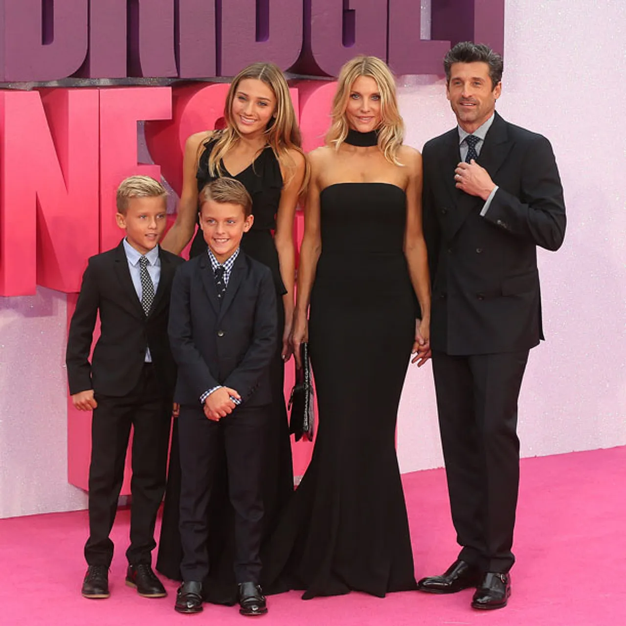 Patrick Dempsey mit seiner Familie Patrick Dempsey mit seiner Familie - Foto: getty