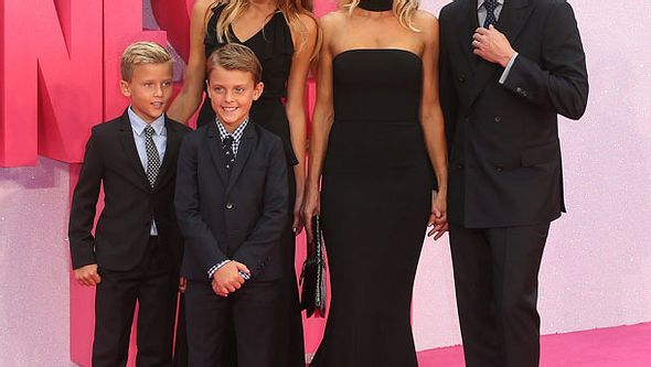 Patrick Dempsey mit seiner Familie - Foto: getty