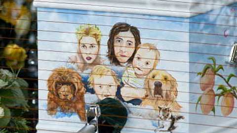 Peaches Geldof: Dieses Familienportrait zierte ihren Sarg - Foto: gettyimages