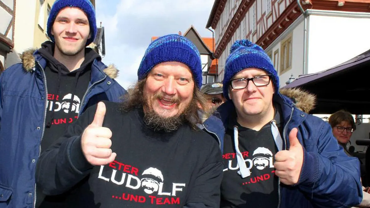 Peter Ludolf 2019 auf einem Street-Food-Festival Peter Ludolf 2019 auf einem Street-Food-Festival