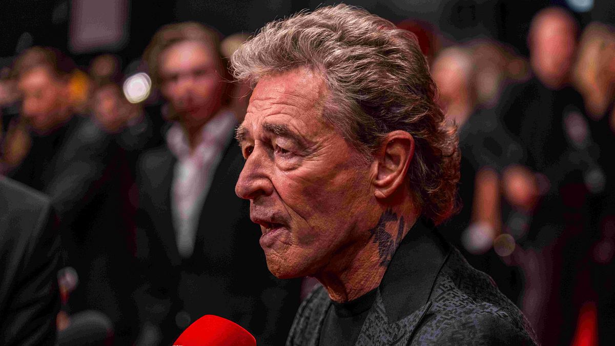 Peter Maffay bei der Verleihung der „Goldenen Henne 2024“. 