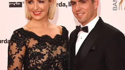 Philipp und Claudia Lahm erwarten ihr zweites Kind