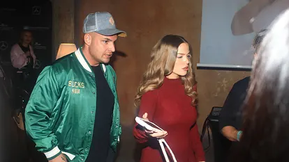 Pietro Lombardi und Laura Maria Rypa gehen hintereinander