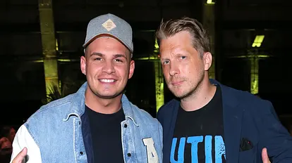 Pietro Lombardi und Oliver Pocher