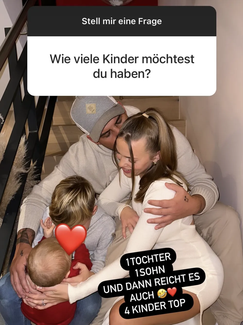 Pietro Lombardi und seine Familie Pietro Lombardi und seine Familie