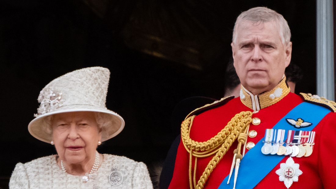Queen Elizabeth II. und ihr Sohn Prinz Andrew