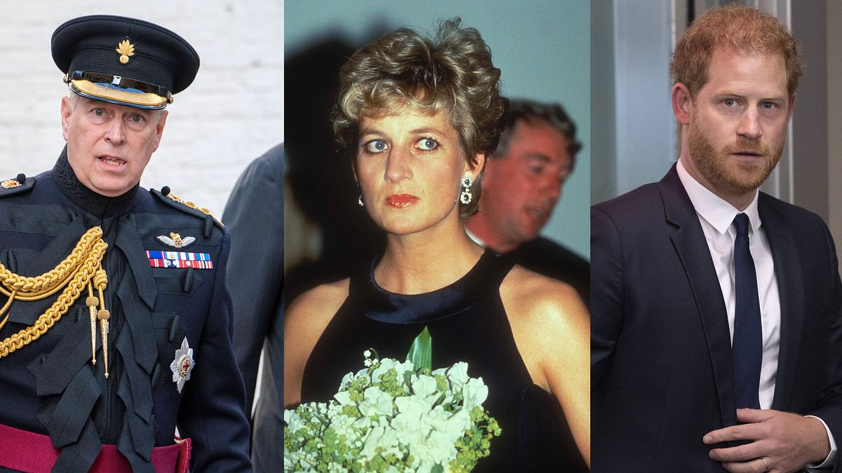 Prinz Andrew Prinz Harry Lady Diana