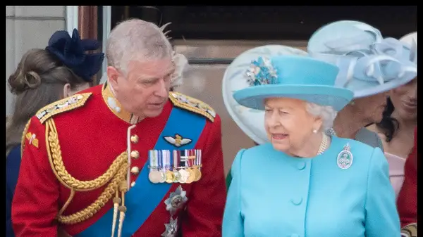 Prinz Andrew und Queen
