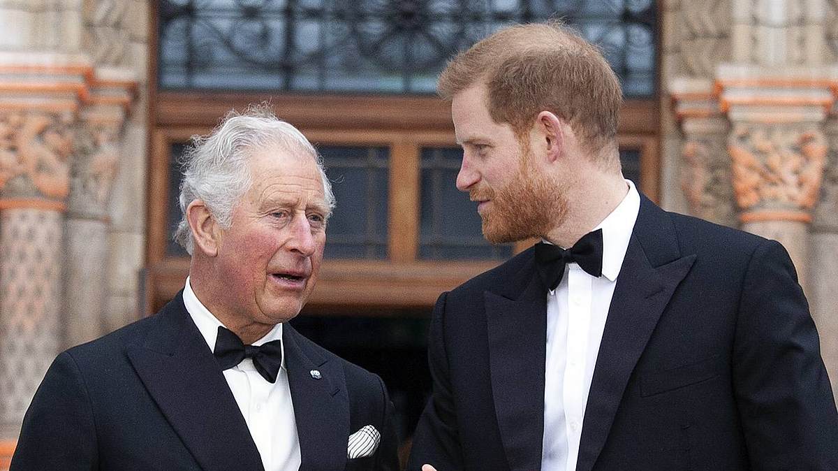 Prinz Charles und Prinz Harry