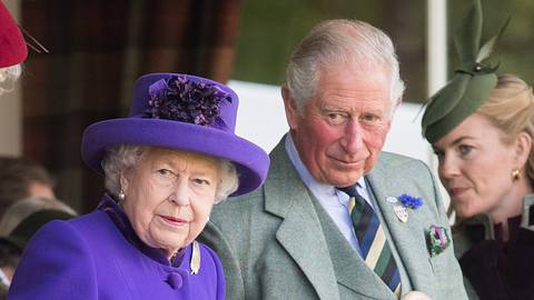 Queen Elizabeth & Prinz Charles