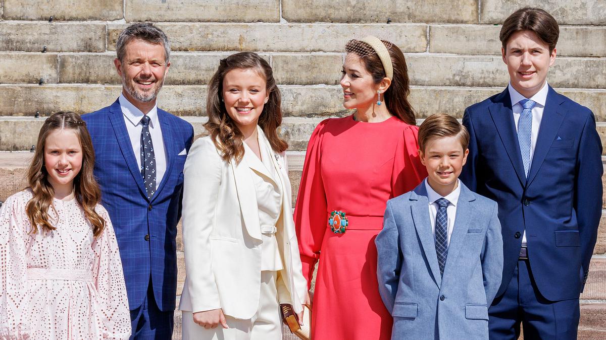 Prinz Frederik & Prinzessin Mary, Prinz Christian, Prinzessin Isabella, Prinzessin Josephine, Prinz Vincent 