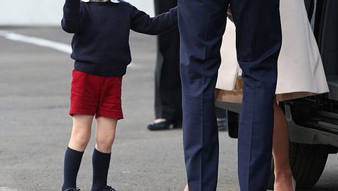 Prinz George - Immer in kurzer Hose unterwegs - Foto: getty
