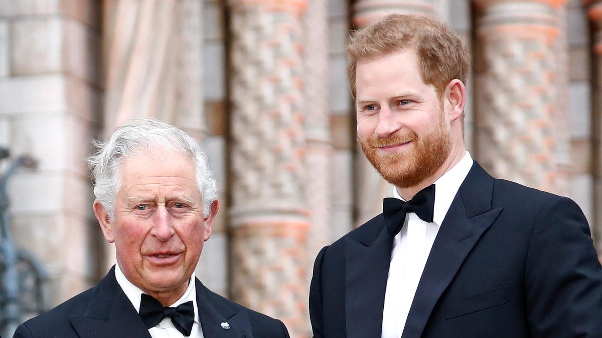 Prinz Harry und Prinz Charles