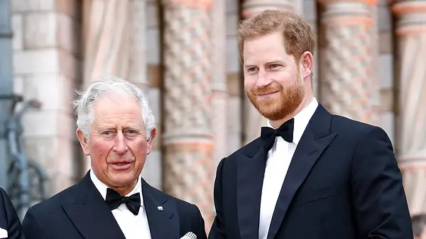 Prinz Harry und Prinz Charles