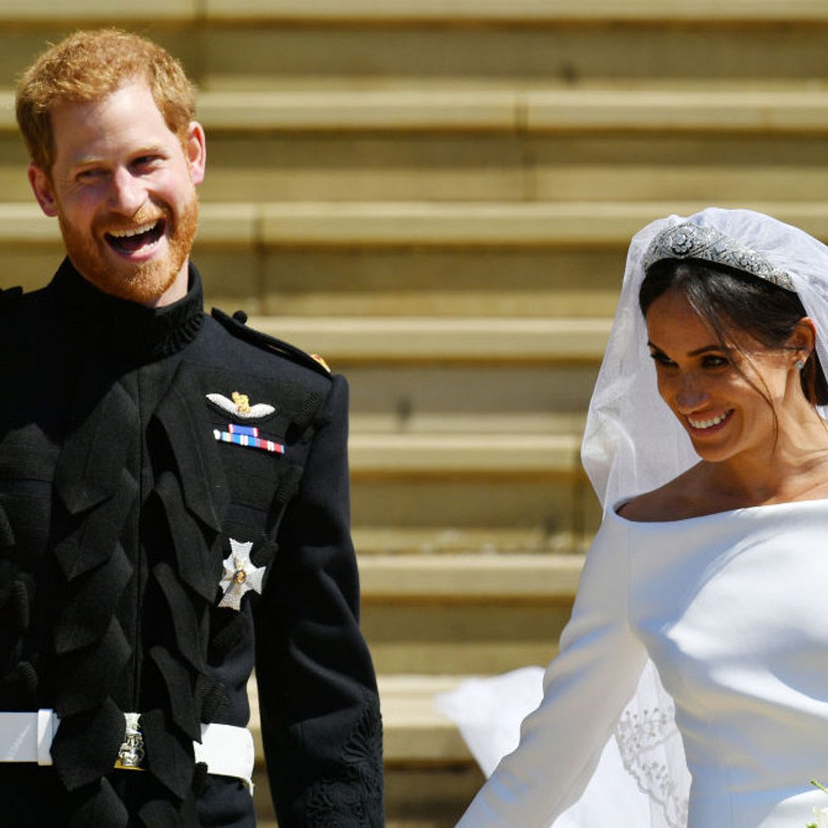 Auf der Hochzeit von Harry und Meghan wurde viel gelacht