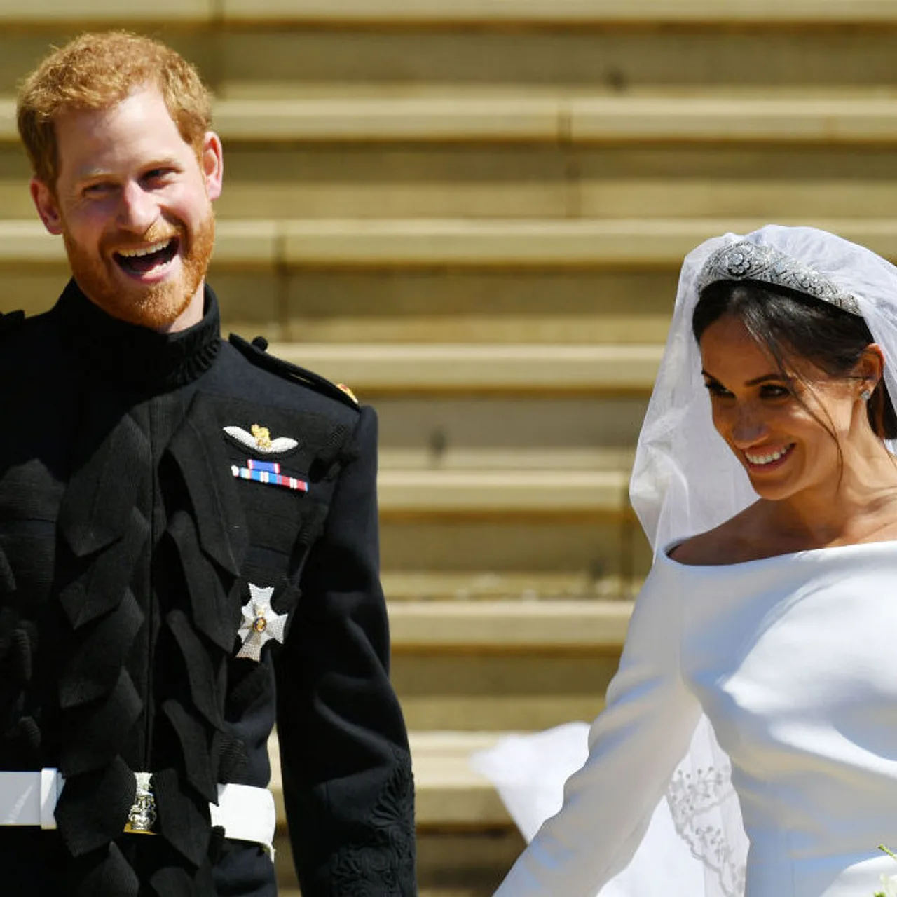 Auf der Hochzeit von Harry und Meghan wurde viel gelacht Auf der Hochzeit von Harry und Meghan wurde viel gelacht - Foto: GettyImages