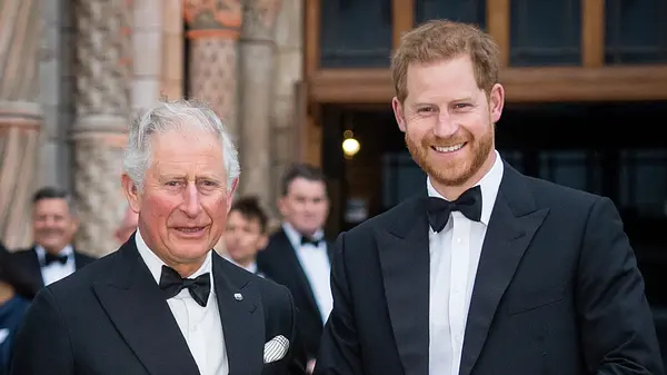 Prinz Charles und Prinz Harry