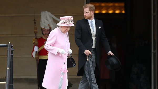 Queen Elizabeth und Prinz Harry