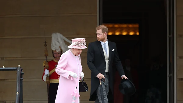 Prinz Harry und die Queen