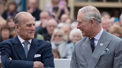 Prinz Philip und Prinz Charles
