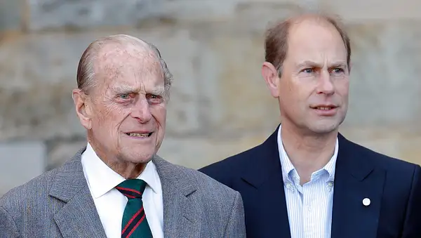 Prinz Philip und Prinz Edward