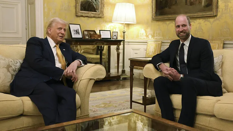 Prinz William & Donald Trump: Treffen