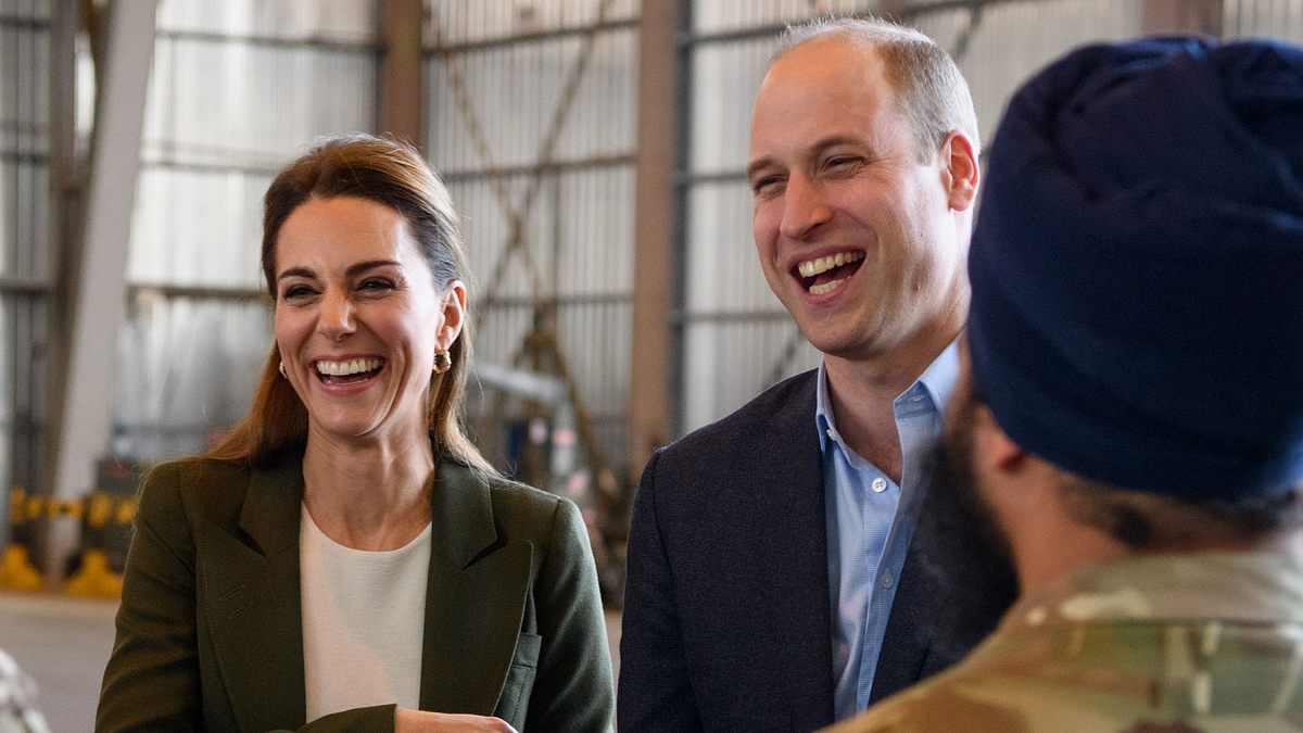 Herzogin Kate und Prinz William sind für jeden Spaß zu haben