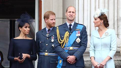 Herzogin Meghan Herzogin Kate Prinz William Prinz Harry - Foto: Imago / Landmark Media