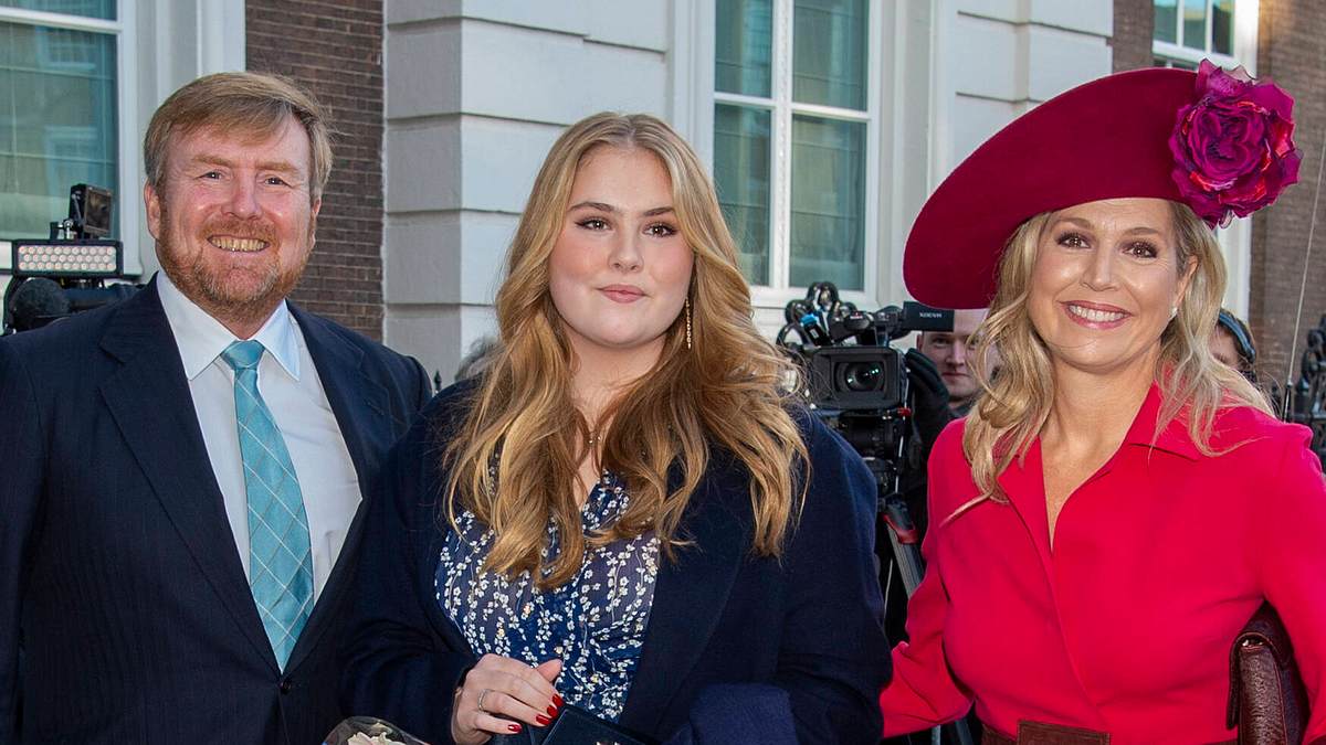 König Willem-Alexander Königin Maxima Prinzessin Amalia