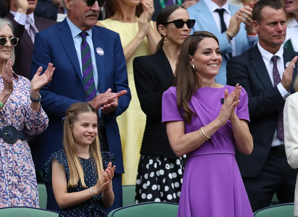 Prinzessin Charlotte & Prinzessin Kate in Wimbledon Prinzessin Charlotte & Prinzessin Kate in Wimbledon