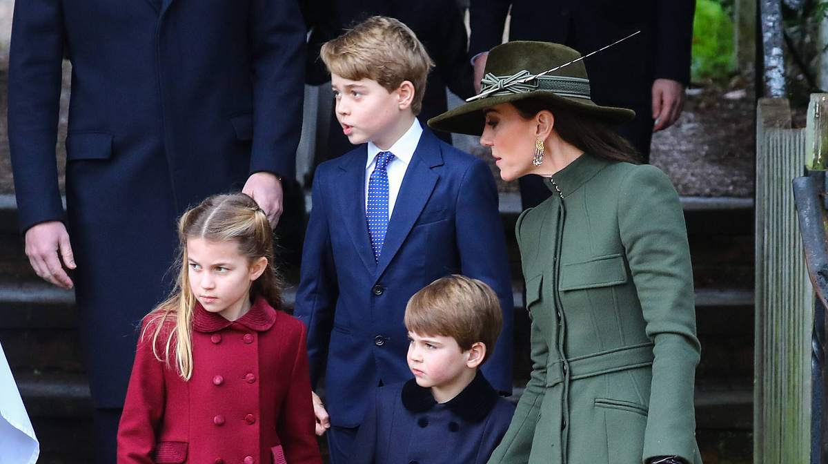 Prinzessin Kate mit Kindern